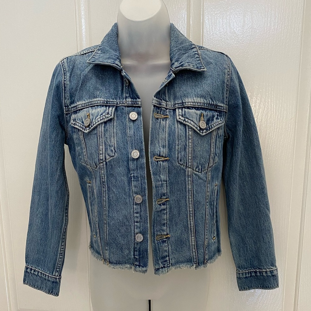 NEW wTag-LUCKY Blue Denim Jacket XS